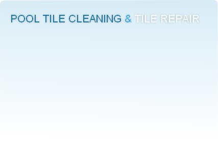 pool tile cleaning & tile repair